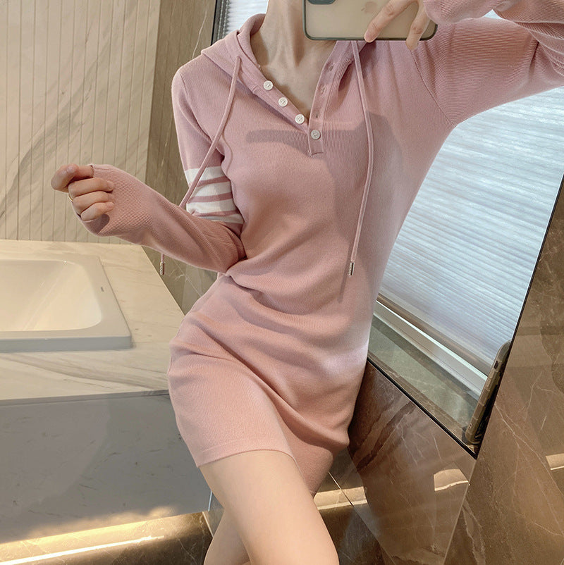 Contrast hem wool short skirt（复制） THOM TREND