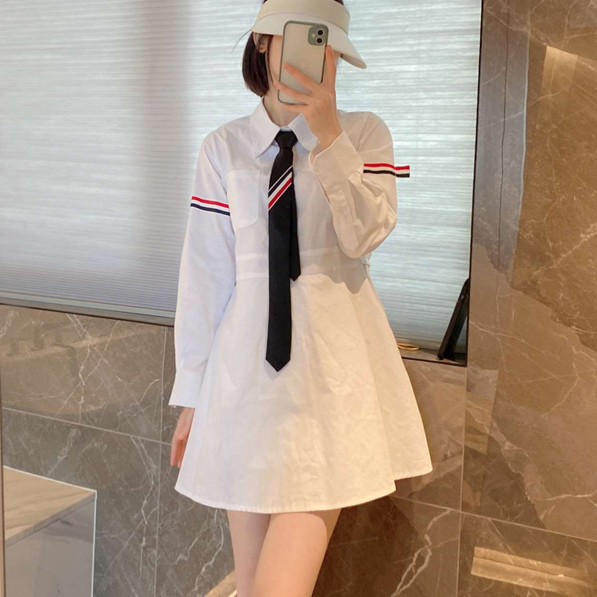 THOM  Four stripes long sleeve shirt（复制） THOM TREND
