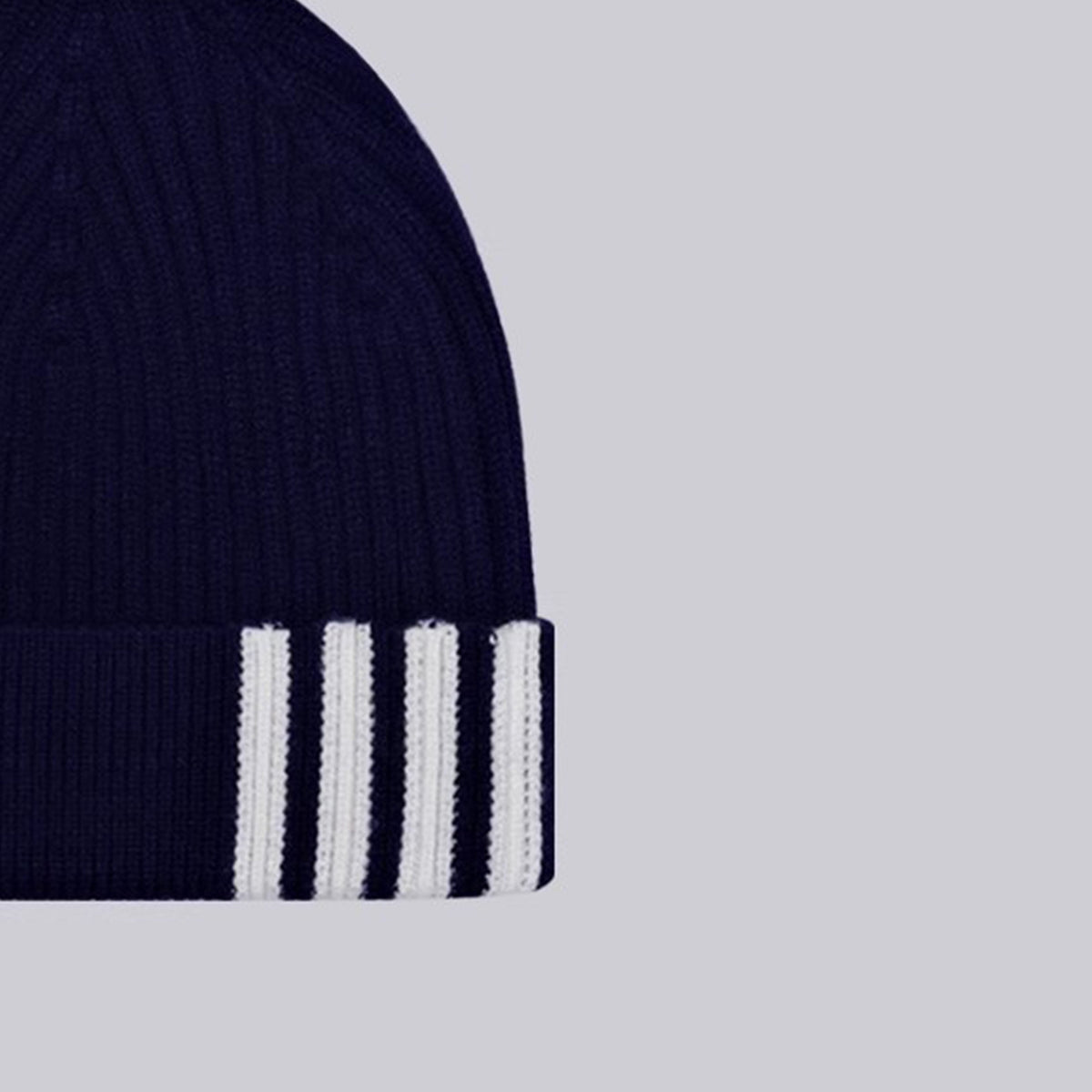 Unisex four-stripe knitted hat THOM TREND