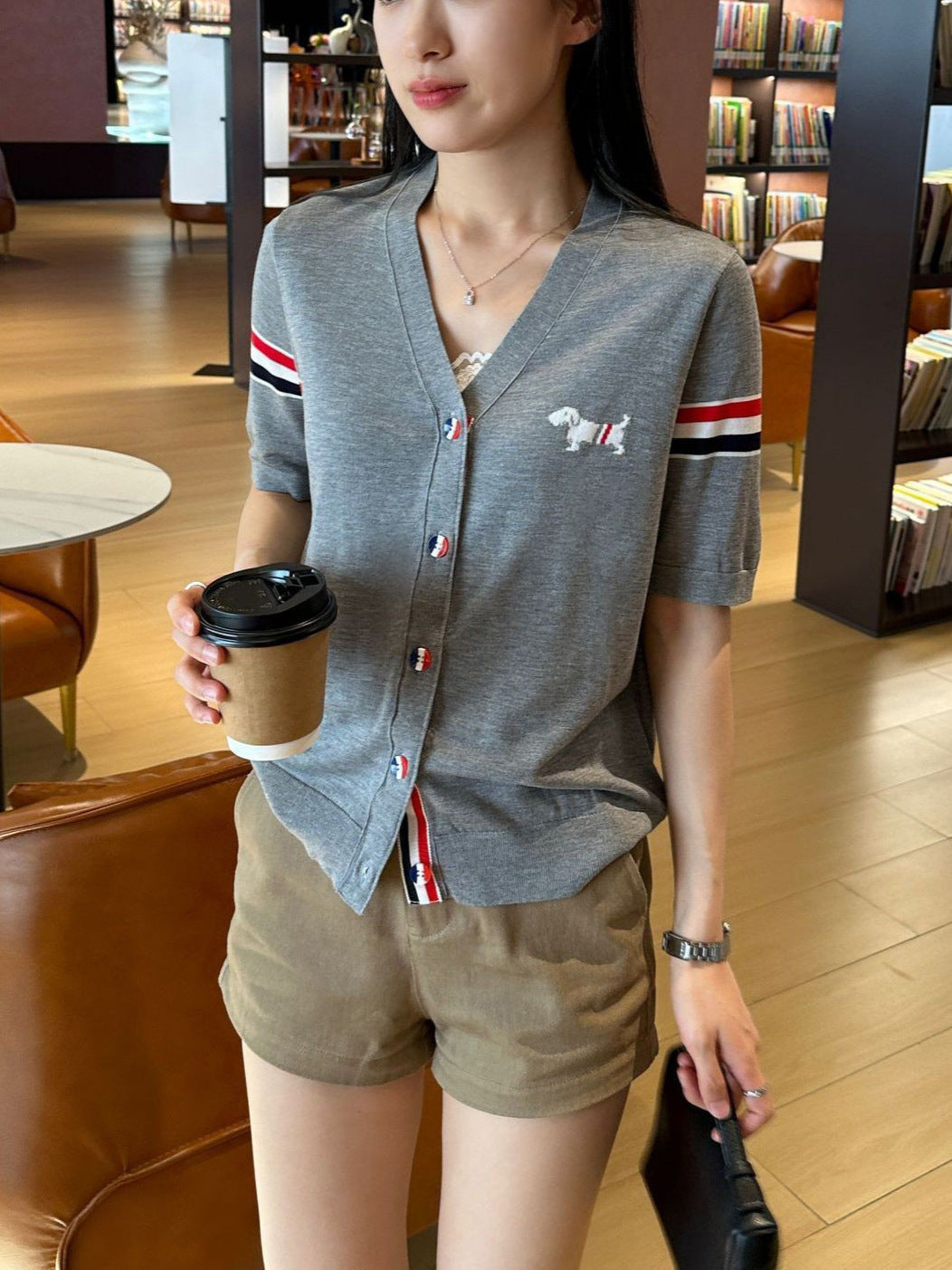 Twill knit T-shirt（副本） THOM TREND