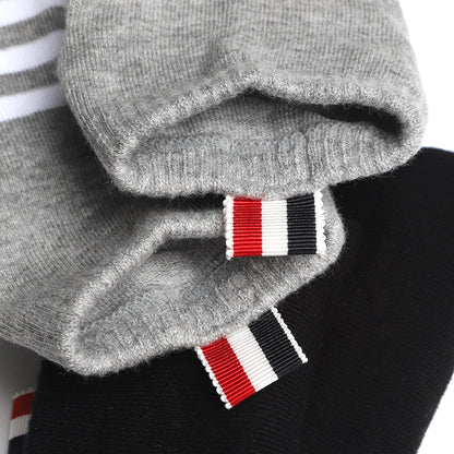 Four-bar striped boat socks THOM TREND