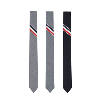 Classic color stripe tie THOM TREND