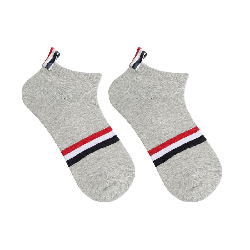 Horizontal striped cotton socks THOM TREND