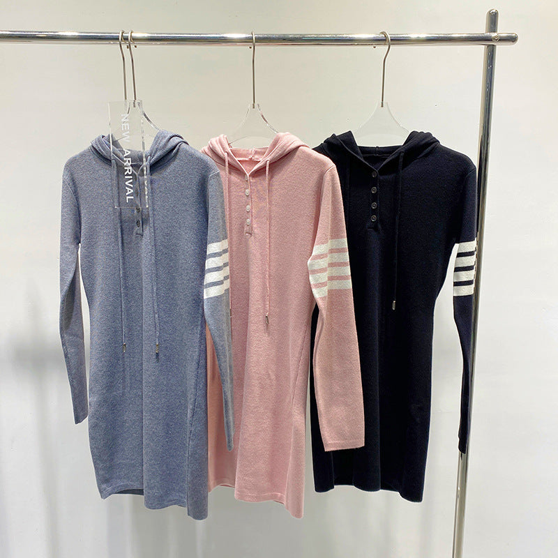 Contrast hem wool short skirt（复制） THOM TREND