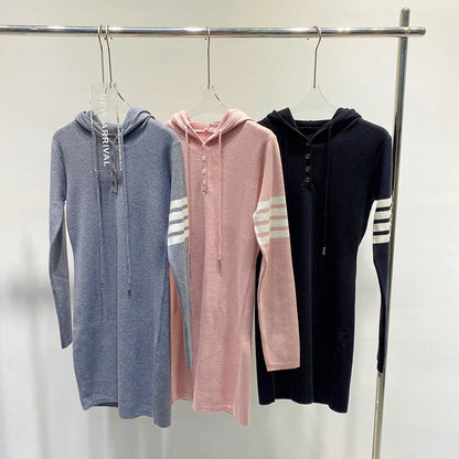 Contrast hem wool short skirt（复制） THOM TREND