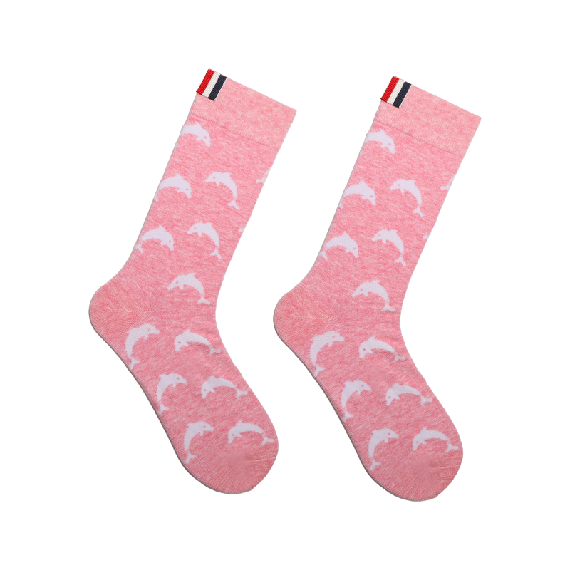 Dolphin mid-calf socks THOM TREND