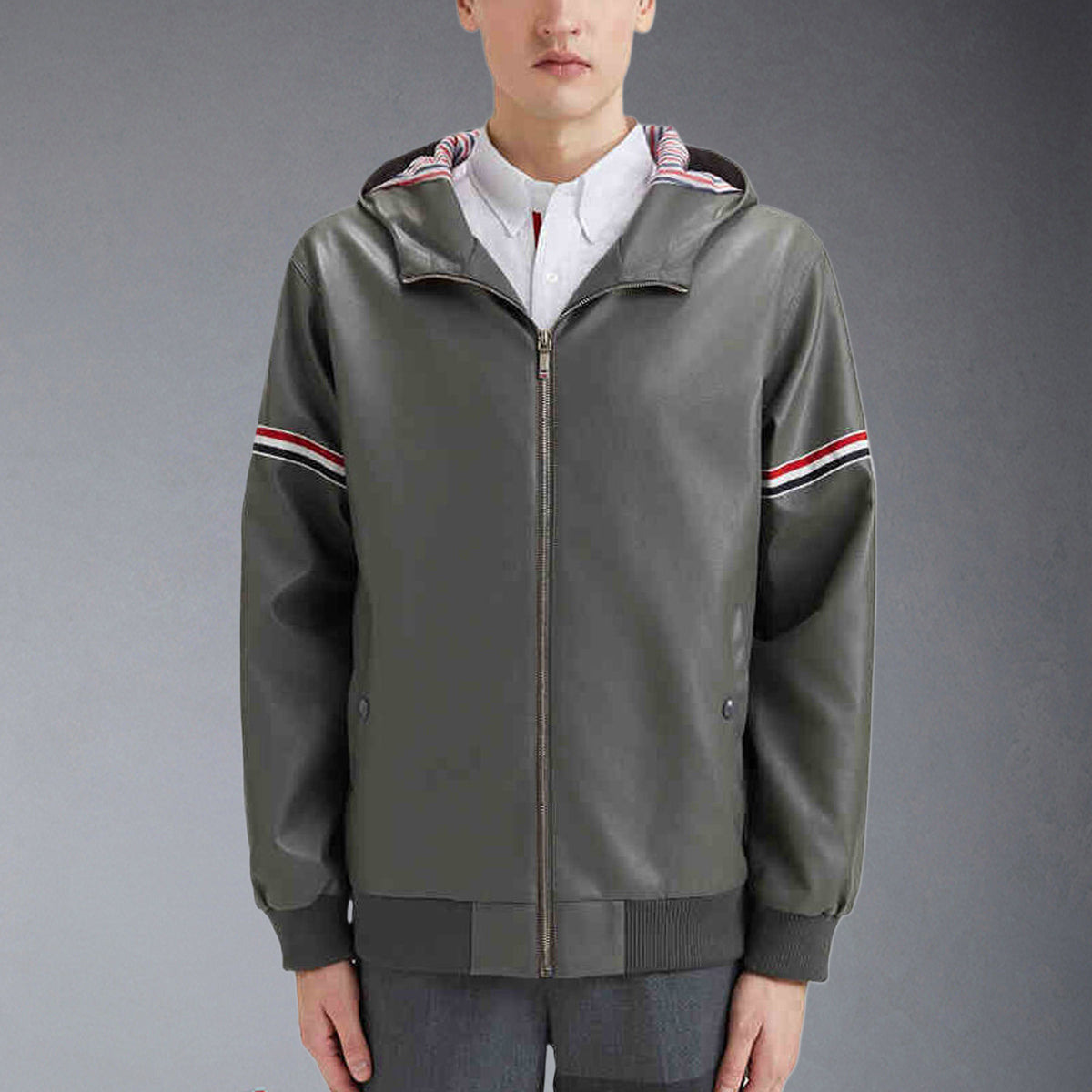 MR.TOM 2025ssLeather Jacket
