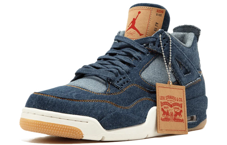 Air Jordan 4 Retro x Levi's 'Denim' AO2571-401 - 2