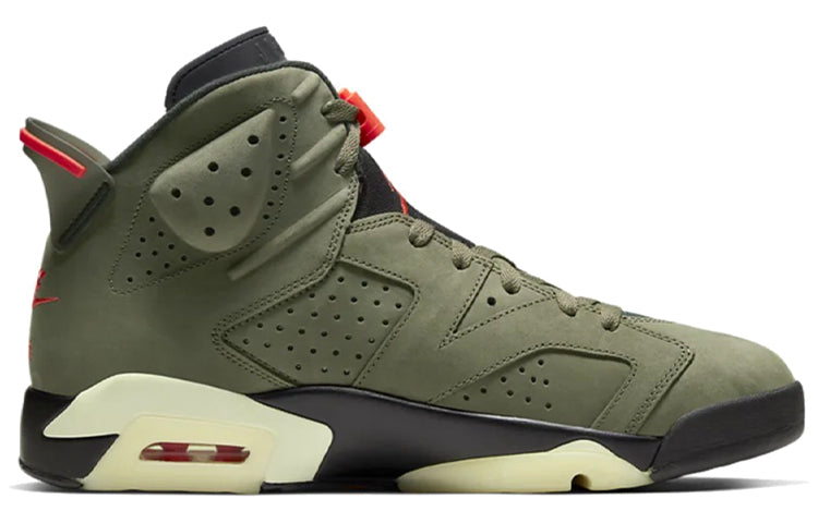 Air Jordan 6 Retro x Travis Scott 'Olive' CN1084-200 - 2