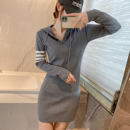 Contrast hem wool short skirt（复制） THOM TREND