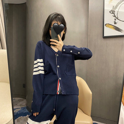 women's solid color sweater（复制） THOM TREND