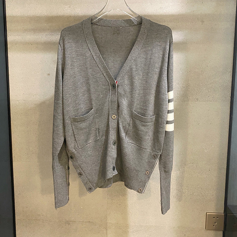 women's solid color sweater（复制） THOM TREND