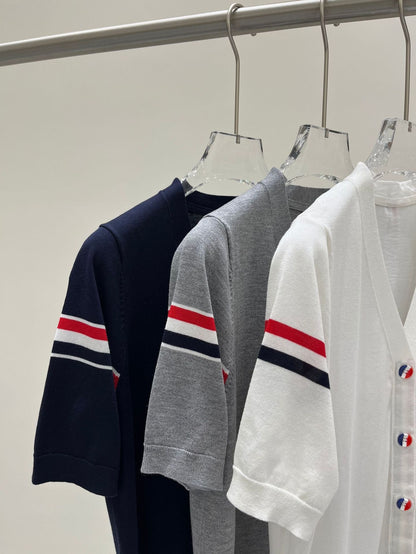 Twill knit T-shirt（副本） THOM TREND