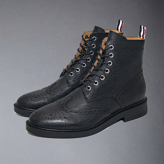 Thom Browne High Top leather Shoe
