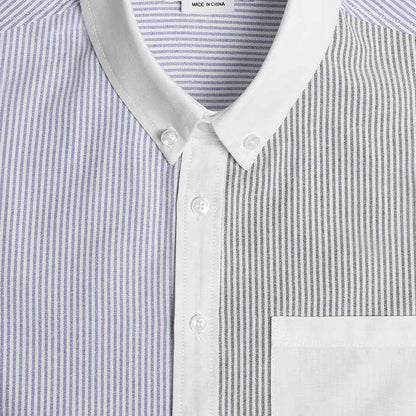 MR.TOM Blue striped shirt