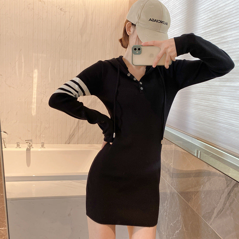 Contrast hem wool short skirt（复制） THOM TREND