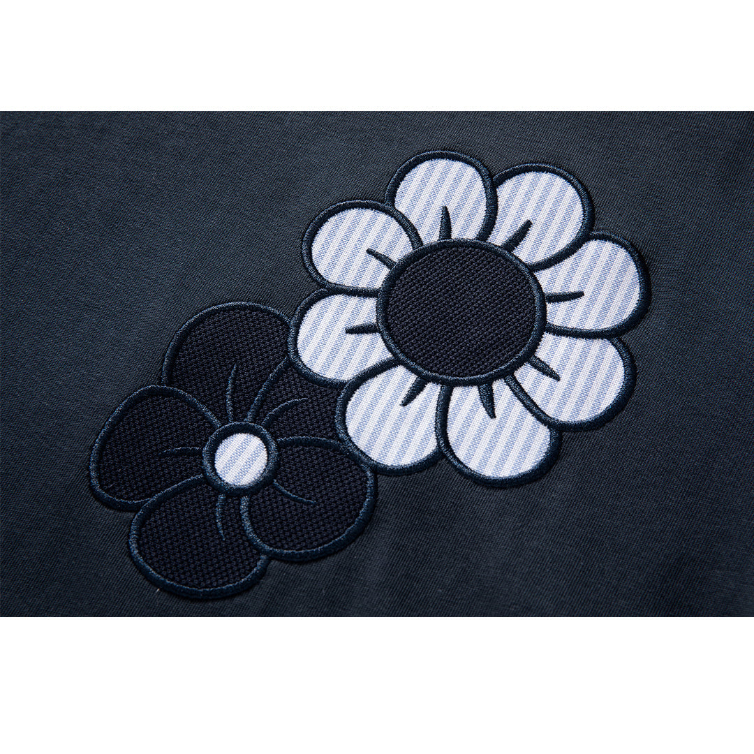 MR.TOM Floral Embroidery T-shirt