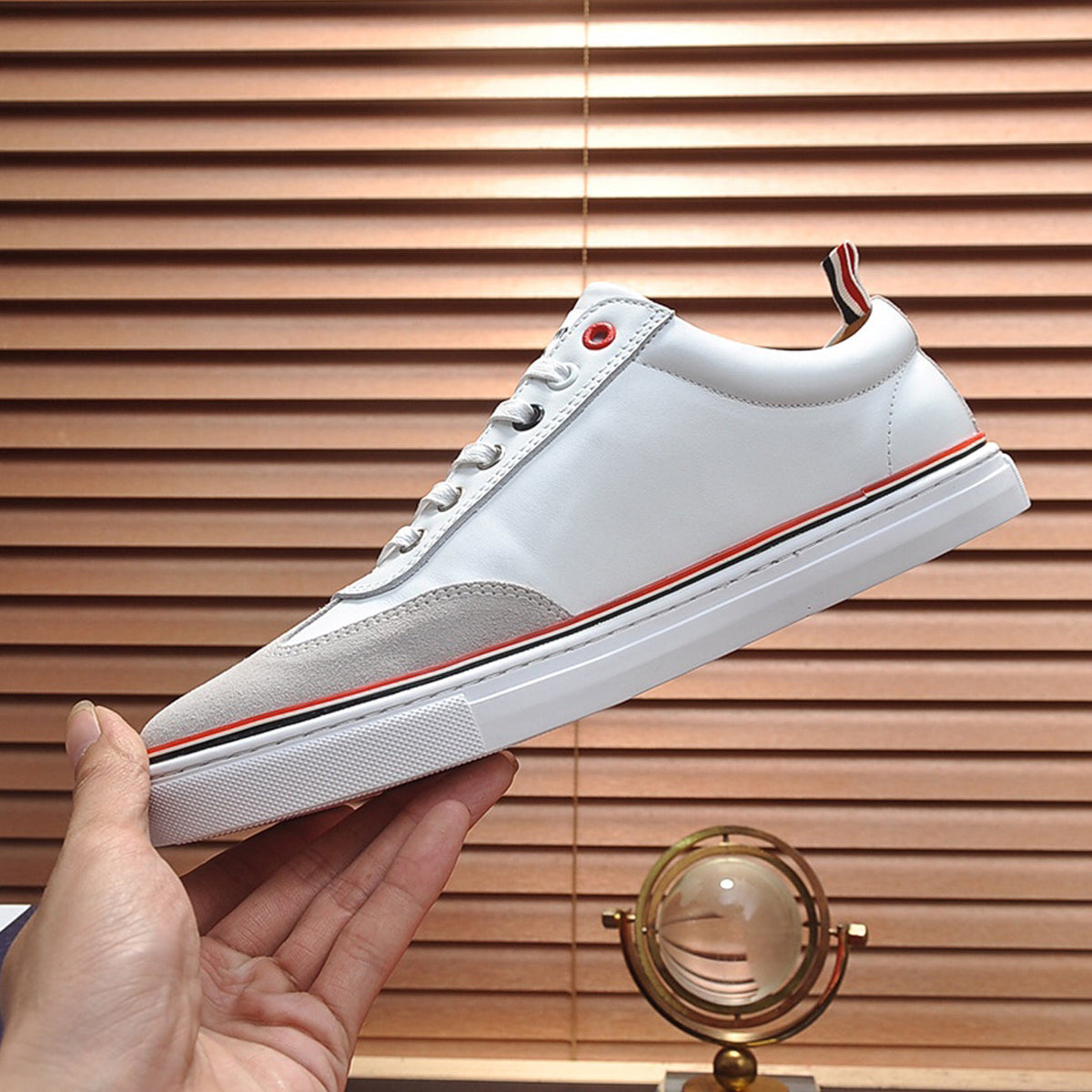 Thom Browne  2025 Leather sneakers