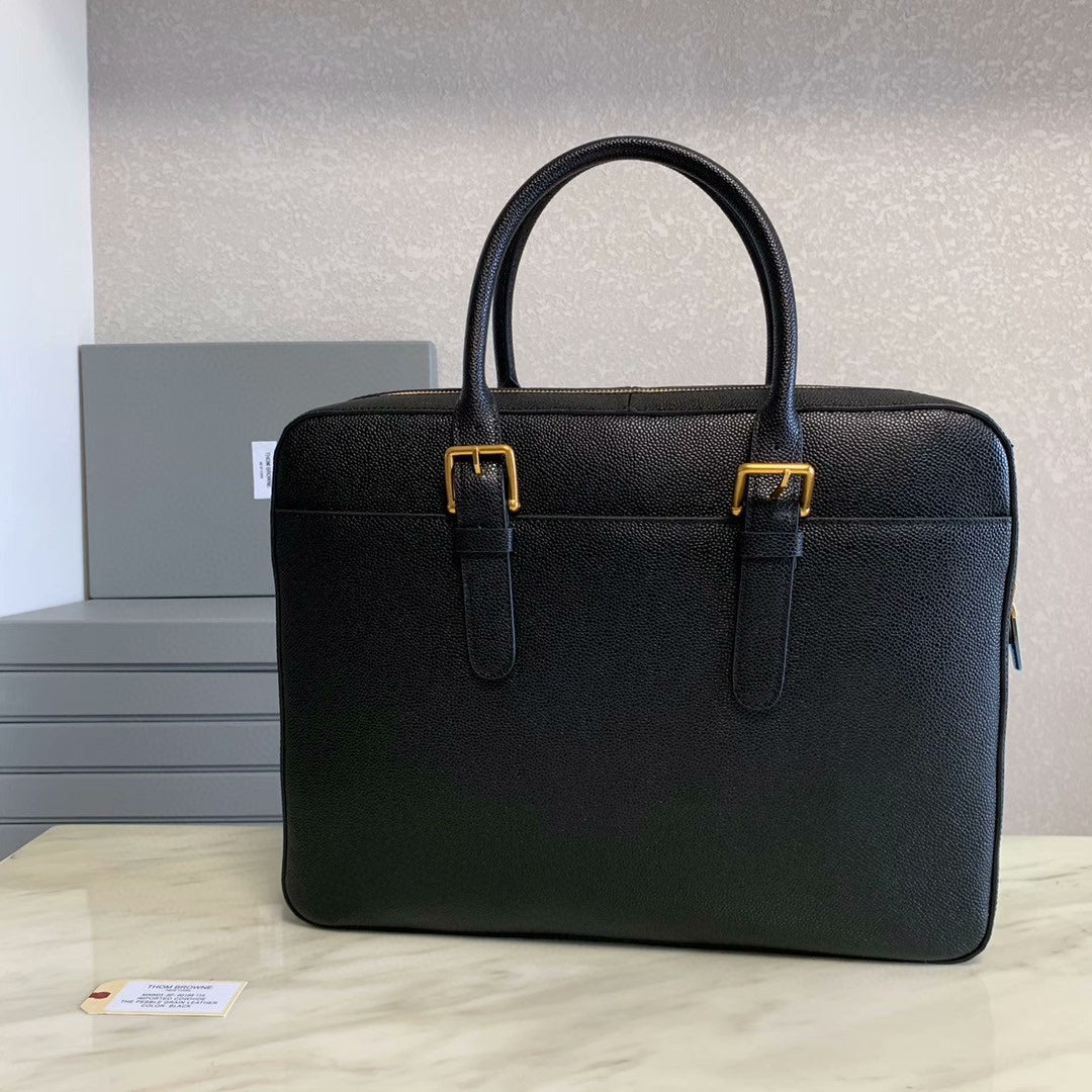 Cowhide briefcase THOM TREND