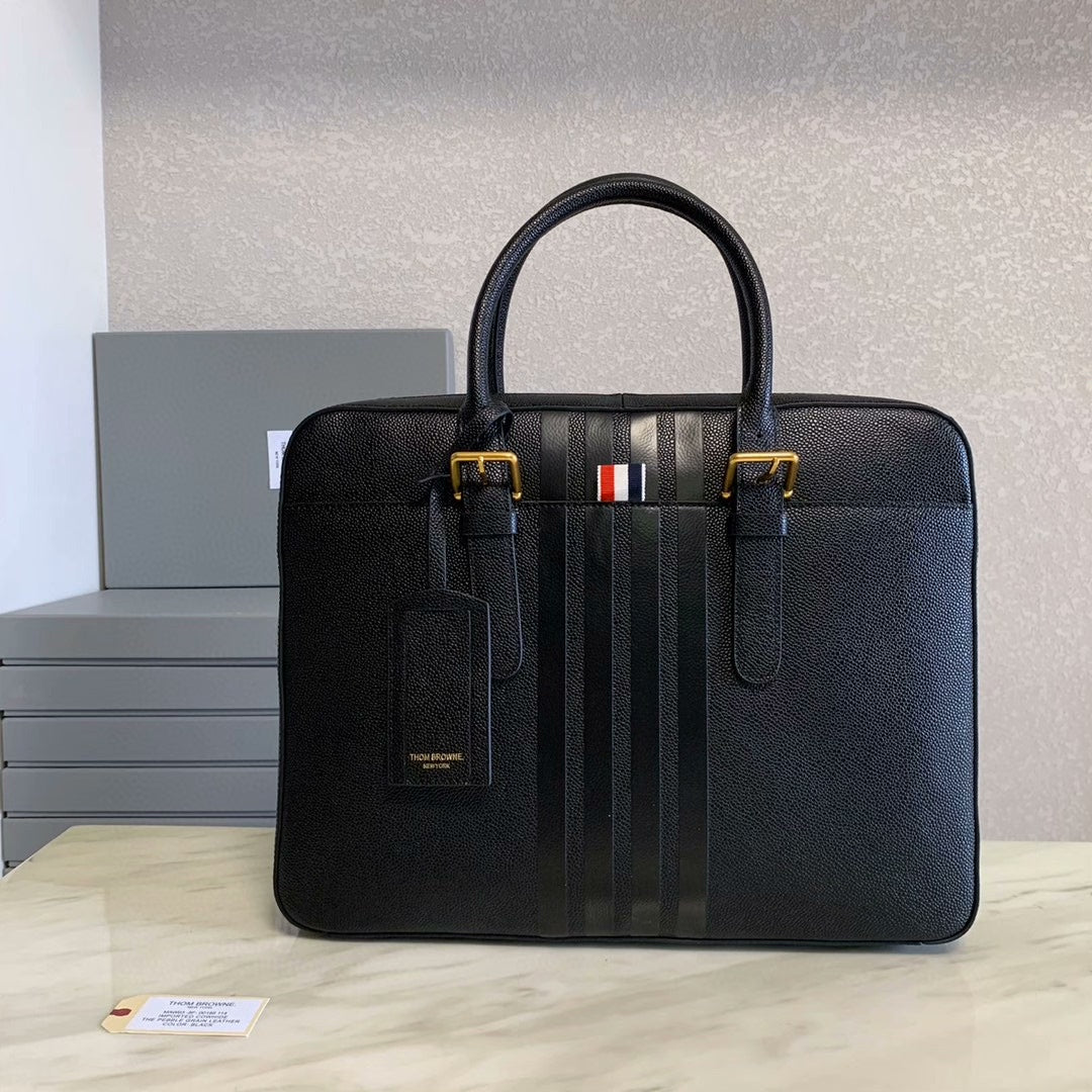 Cowhide briefcase THOM TREND