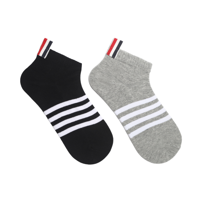 Four-bar striped boat socks THOM TREND