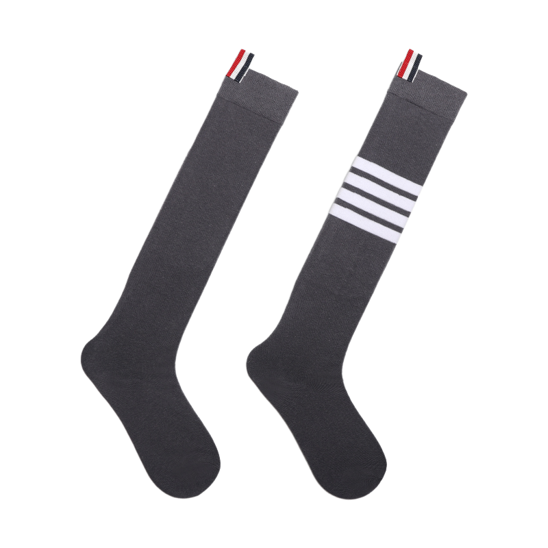 Classic 4-bar cotton socks THOM TREND