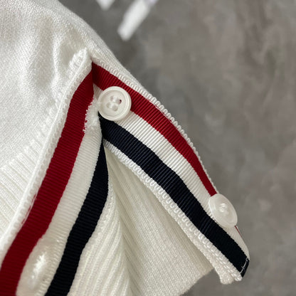 Thom Browne 2025ss Men Wool POLO T-shirt